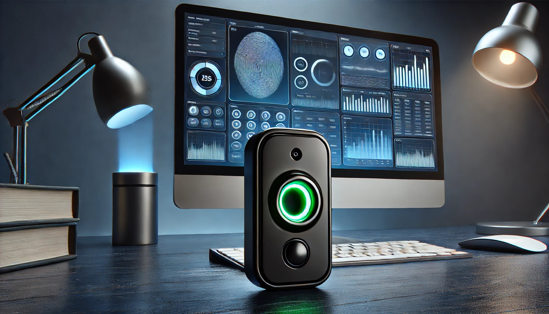 Biometric device and software dashboard